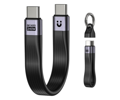 Kabel Unitek Brelok USB4 40Gb/s 240W PD 8K